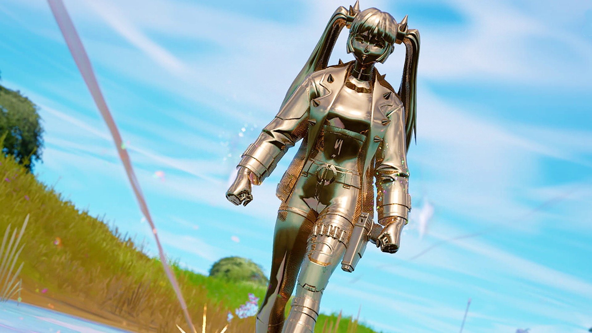 Fortnite Chrome Splash, sprinting, and how to phase explained