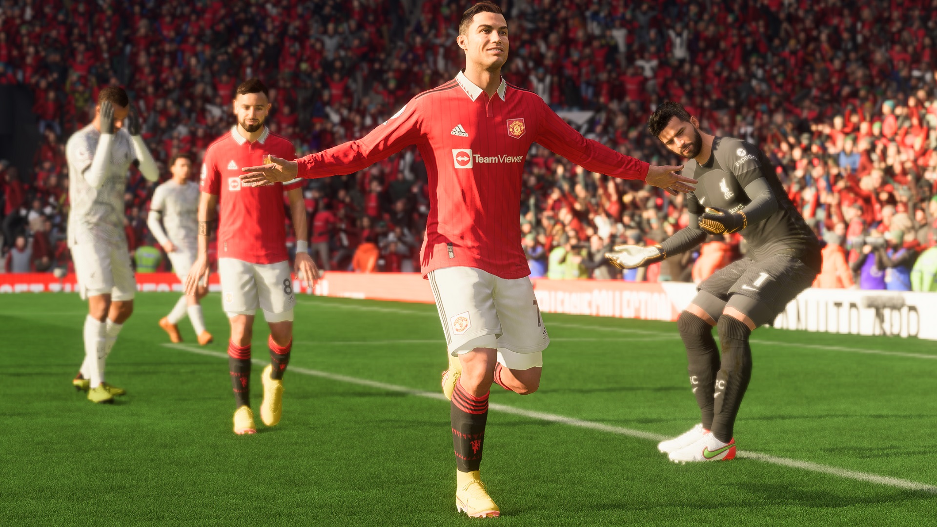 FIFA 23 Rulebreakers team, with Ronaldo, Fekir, and Godfrey