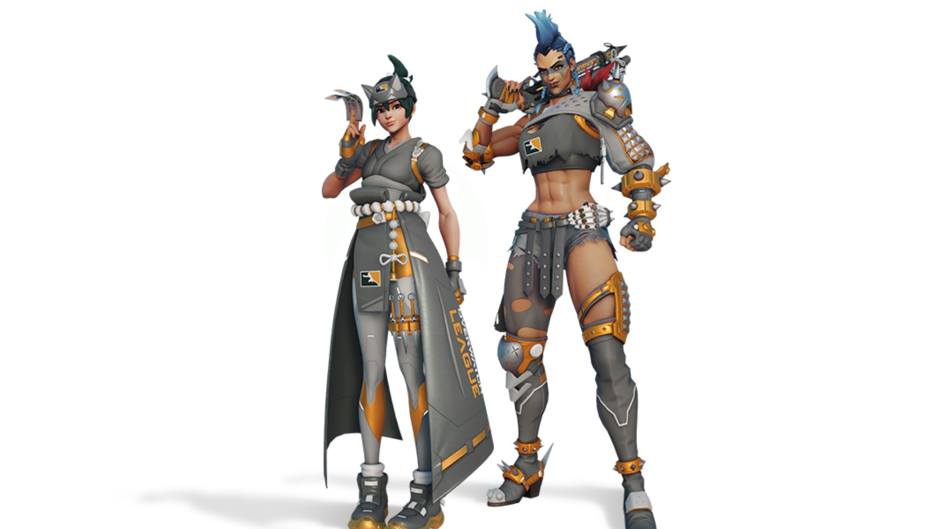 Overwatch 2 free OWL skins revealed for Kiriko and Junker Queen Overwatch 2 free OWL skins revealed for Kiriko and Junker Queen