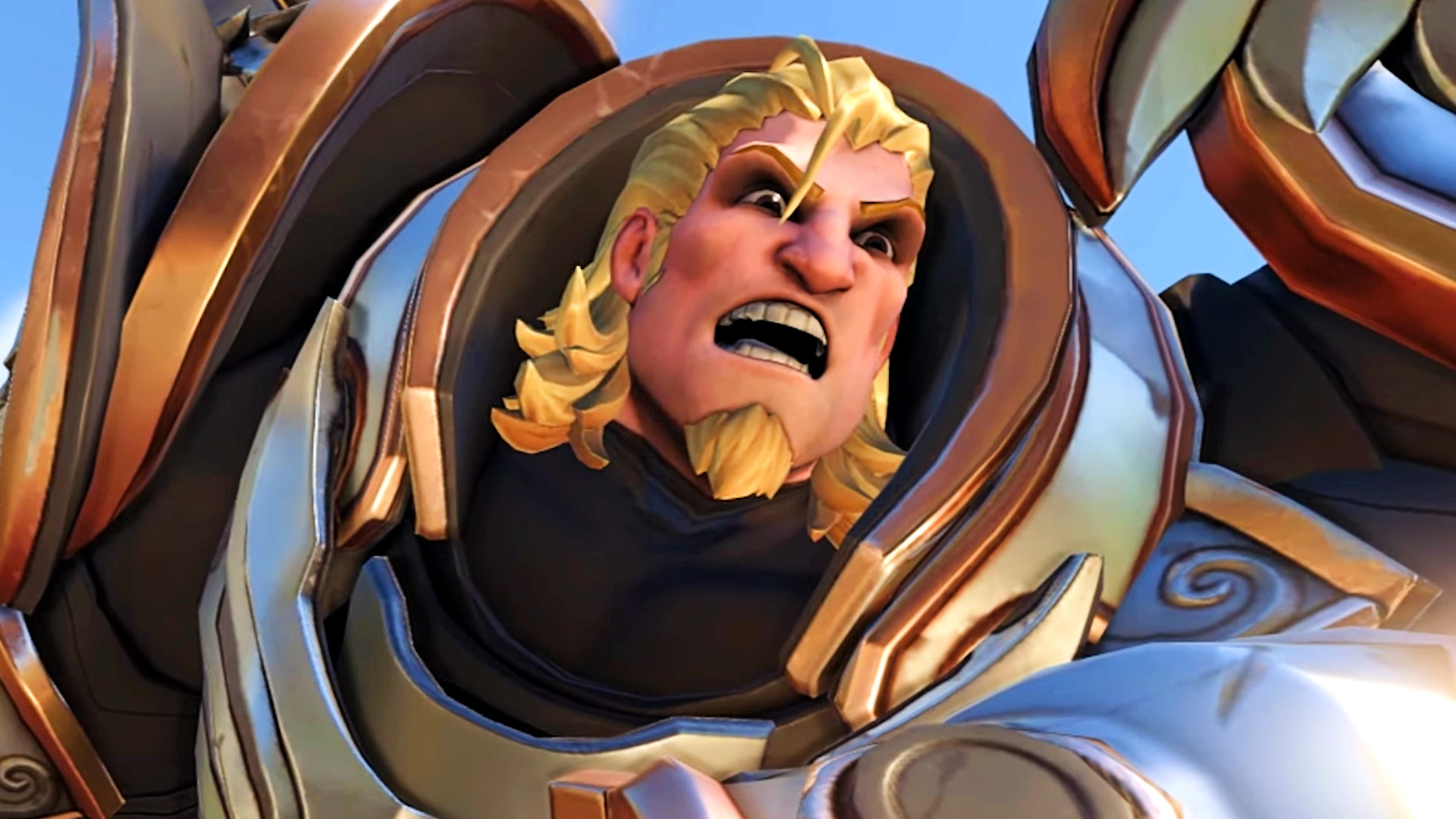 Overwatch 2 bug traps rampaging Reinhardt inside enemy spawn