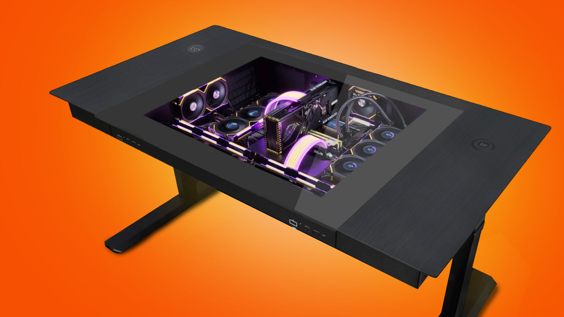 You can build two entire gaming PCs inside this stunning new desk from Lian Li You can build two entire gaming PCs inside this stunning new desk from Lian Li