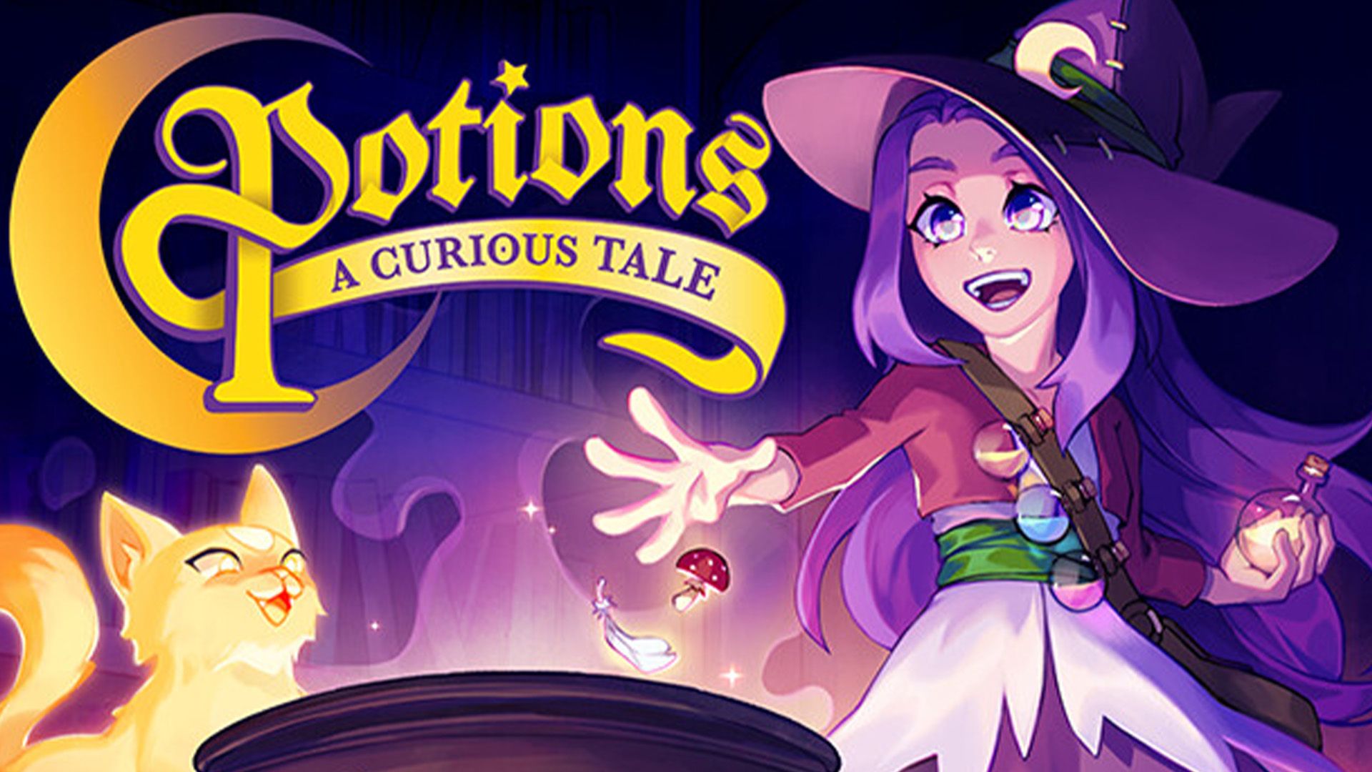 Potions: A Curious Tale (Stumbling Cat)