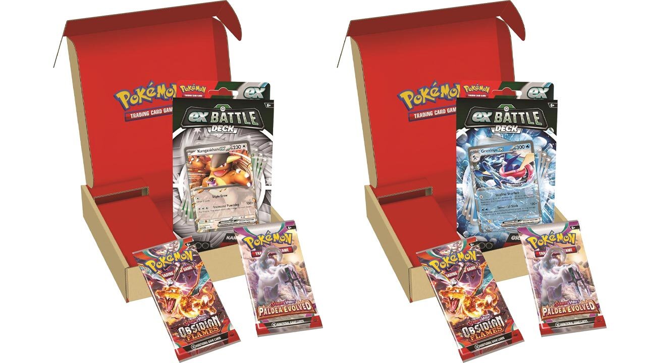 Pokemon Kangaskhan and Greninja ex Battle Decks