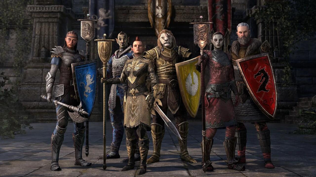 ESO's three-faction Cyrodiil PvP battles were a major selling point at launch in 2014.