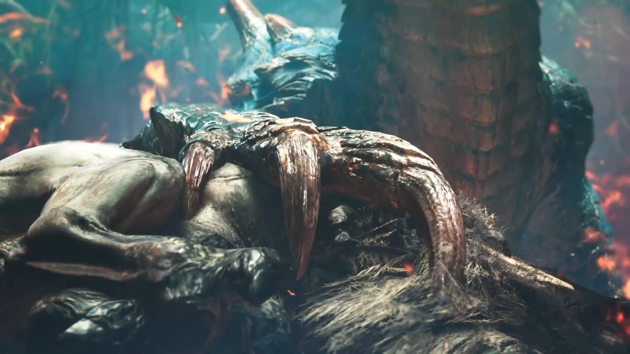 Lagiacrus has been teased for MHW second title update