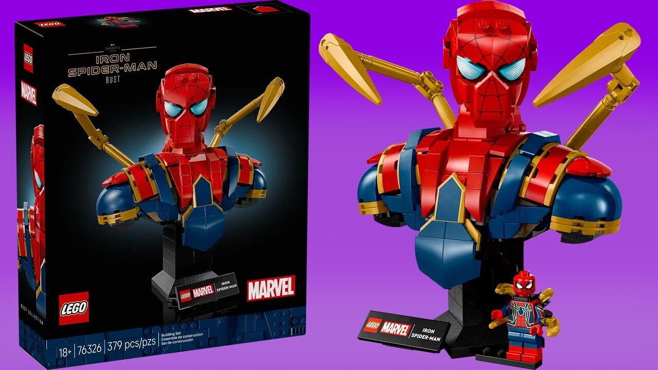 Lego Marvel - Iron Spider-Man Bust