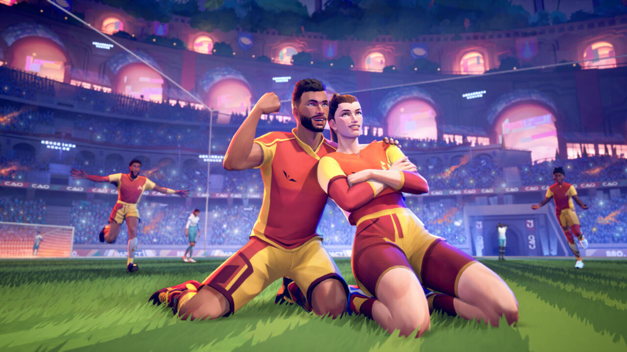 Rematch is a cooperative game that encourages you to work together.