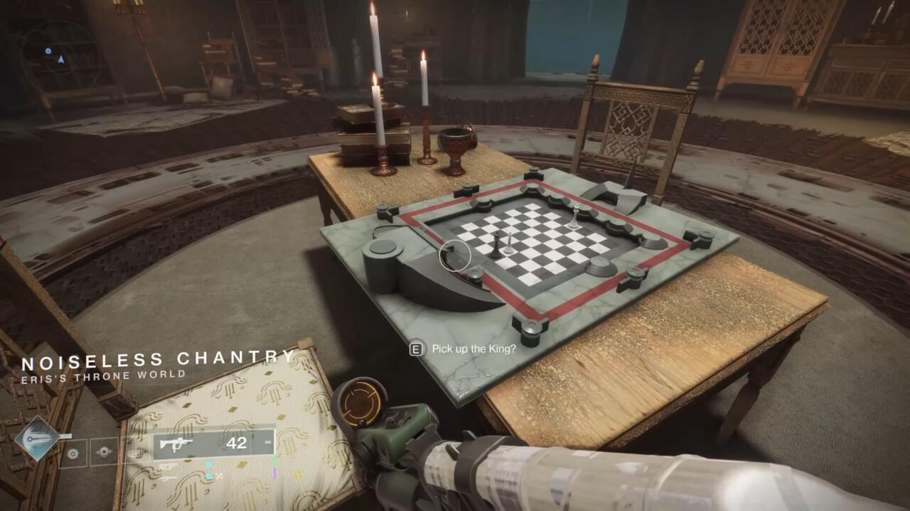 Start the chess puzzle from Eris' Throne World