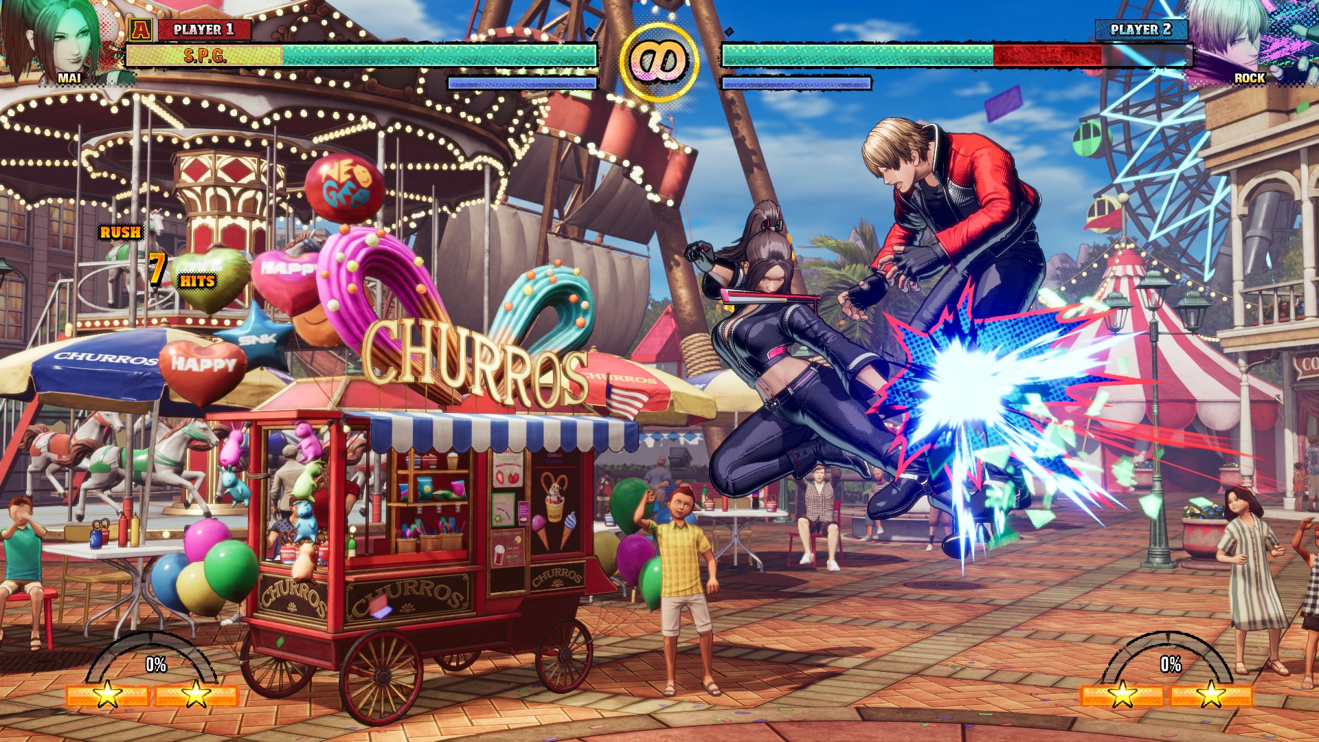 Fatal Fury: City of the Wolves Screenshot
