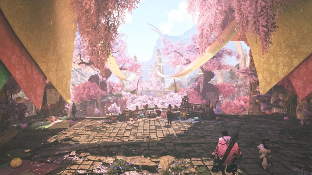Monster Hunter Wilds Blossomdance Screenshot