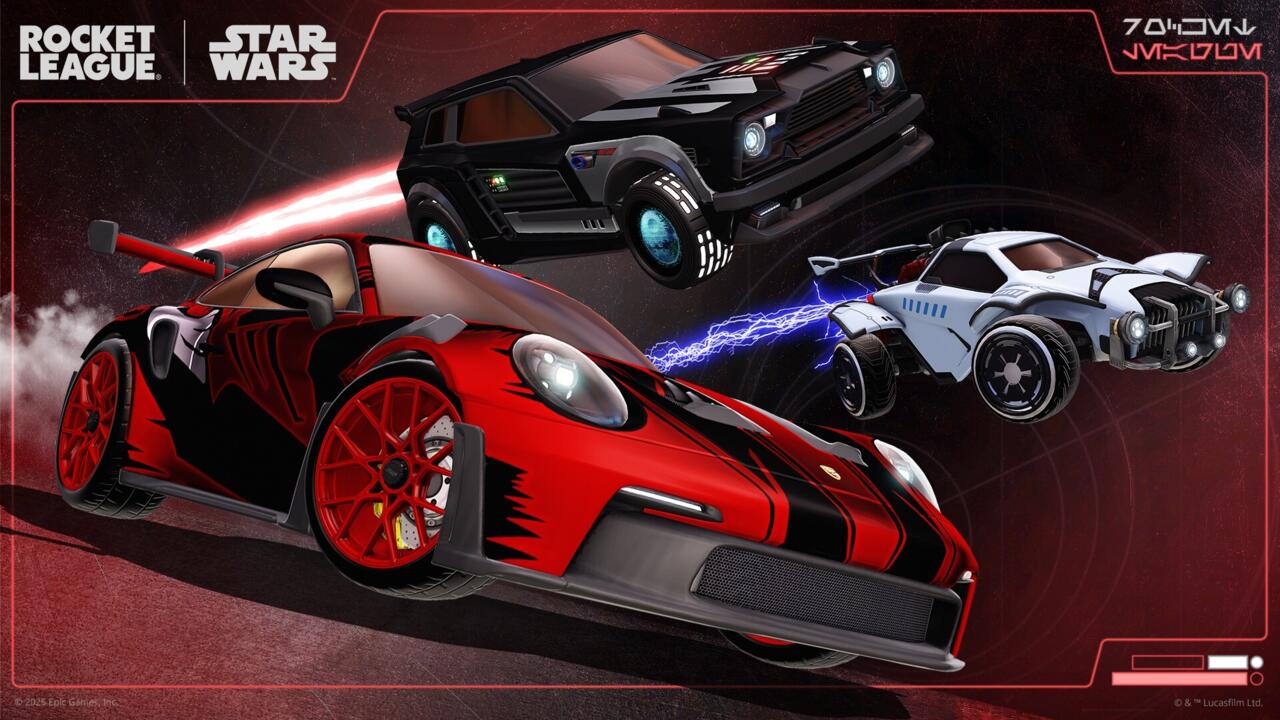 Star Wars is taking over Rocket League this month.