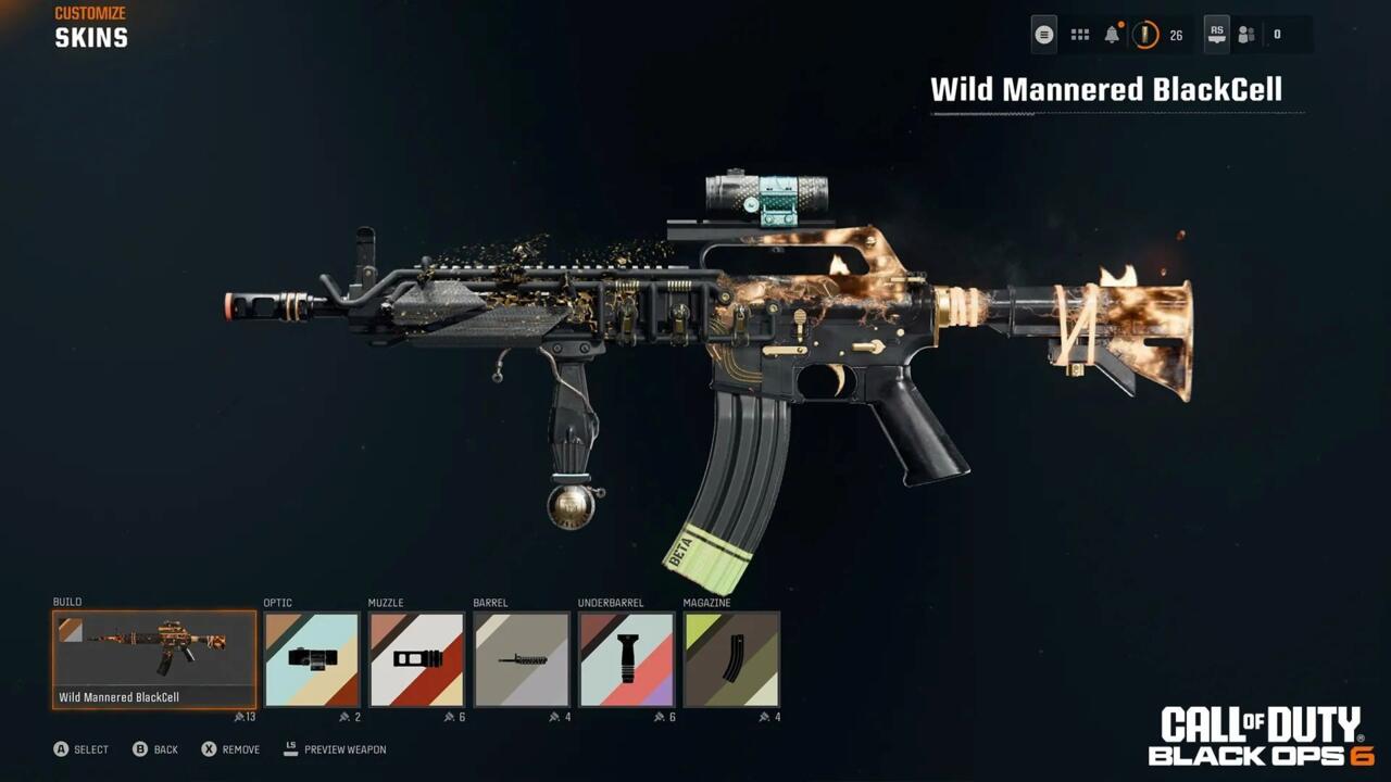 The Gunsmith's new Blueprint Swap feature 