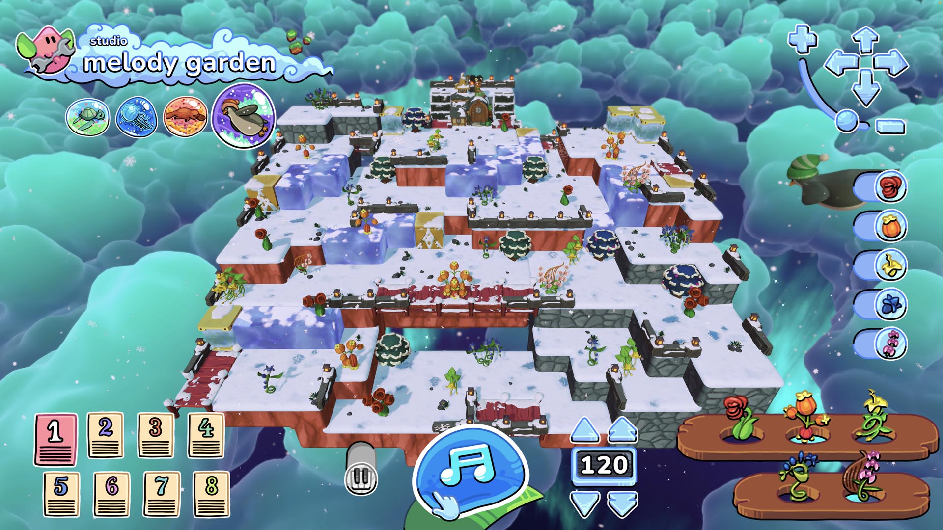 Tempopo Melody Garden Screenshot