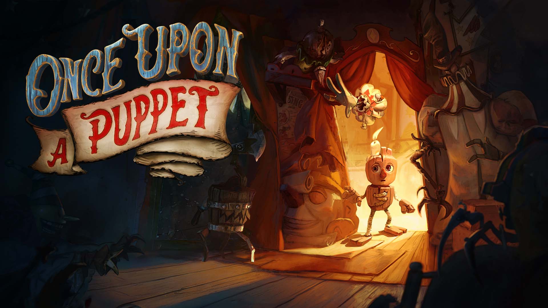 Once upon a puppet key art