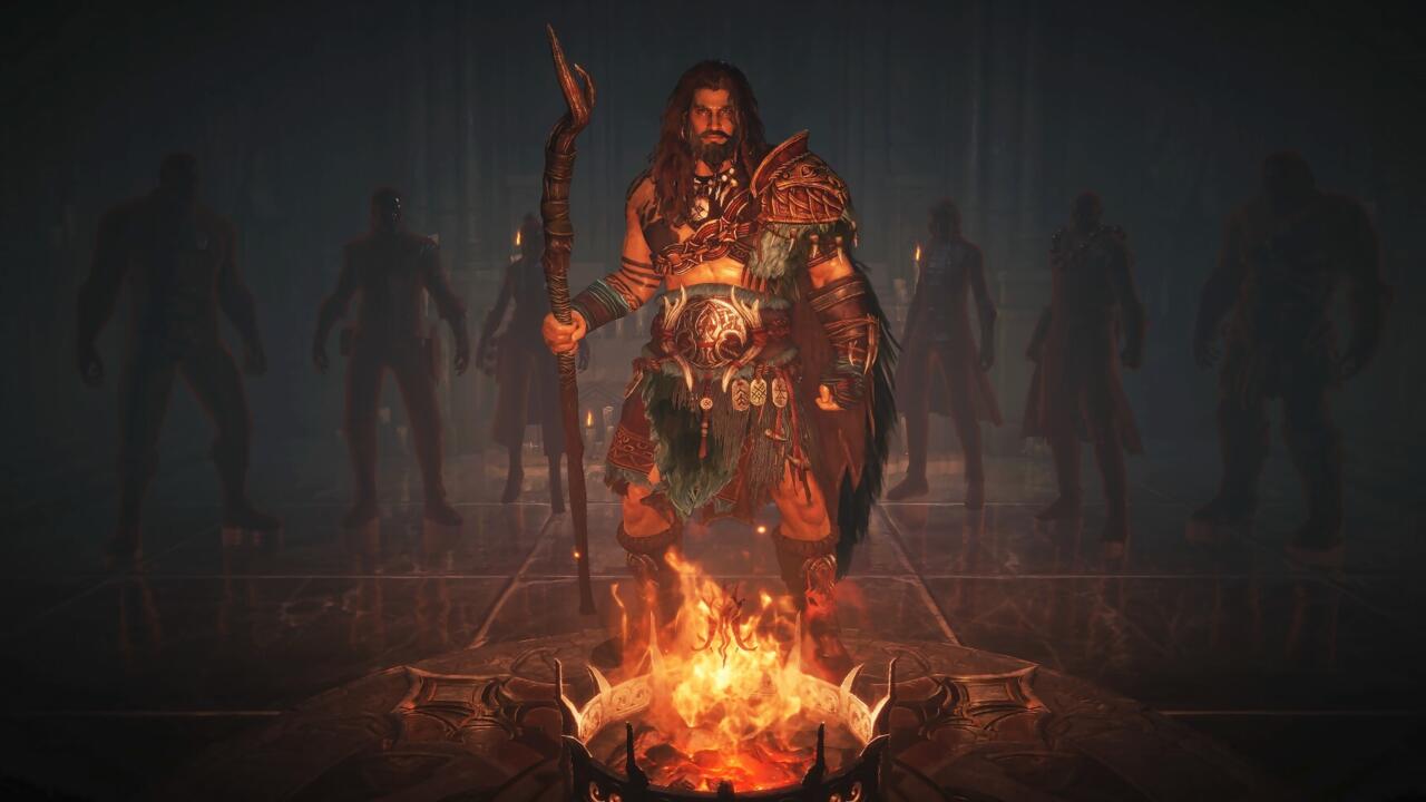 Diablo Immortal's Druid is more primal and chaotic than the one seen in Diablo 2 or 4.