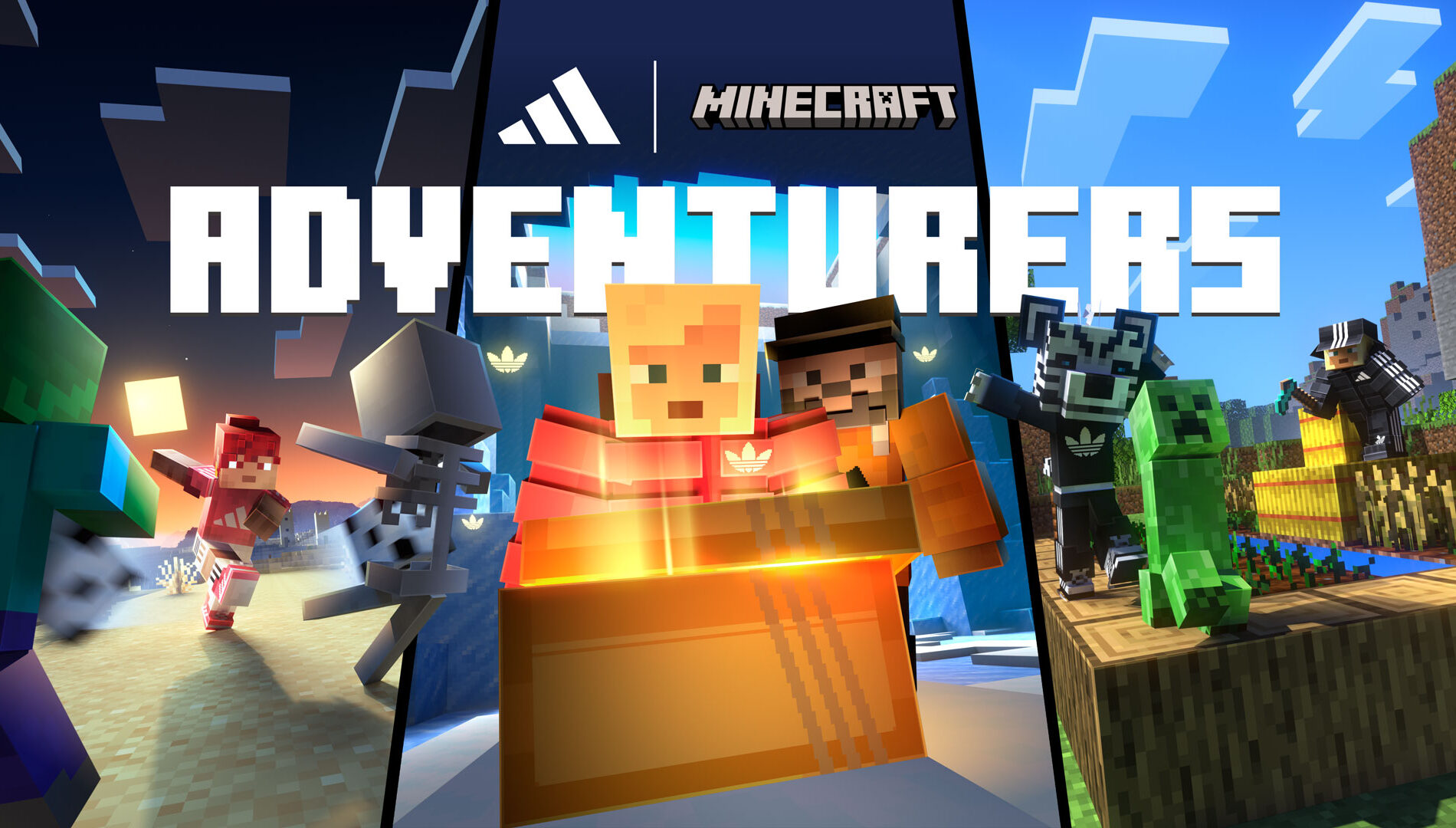 Minecraft x Adidas Hero Image