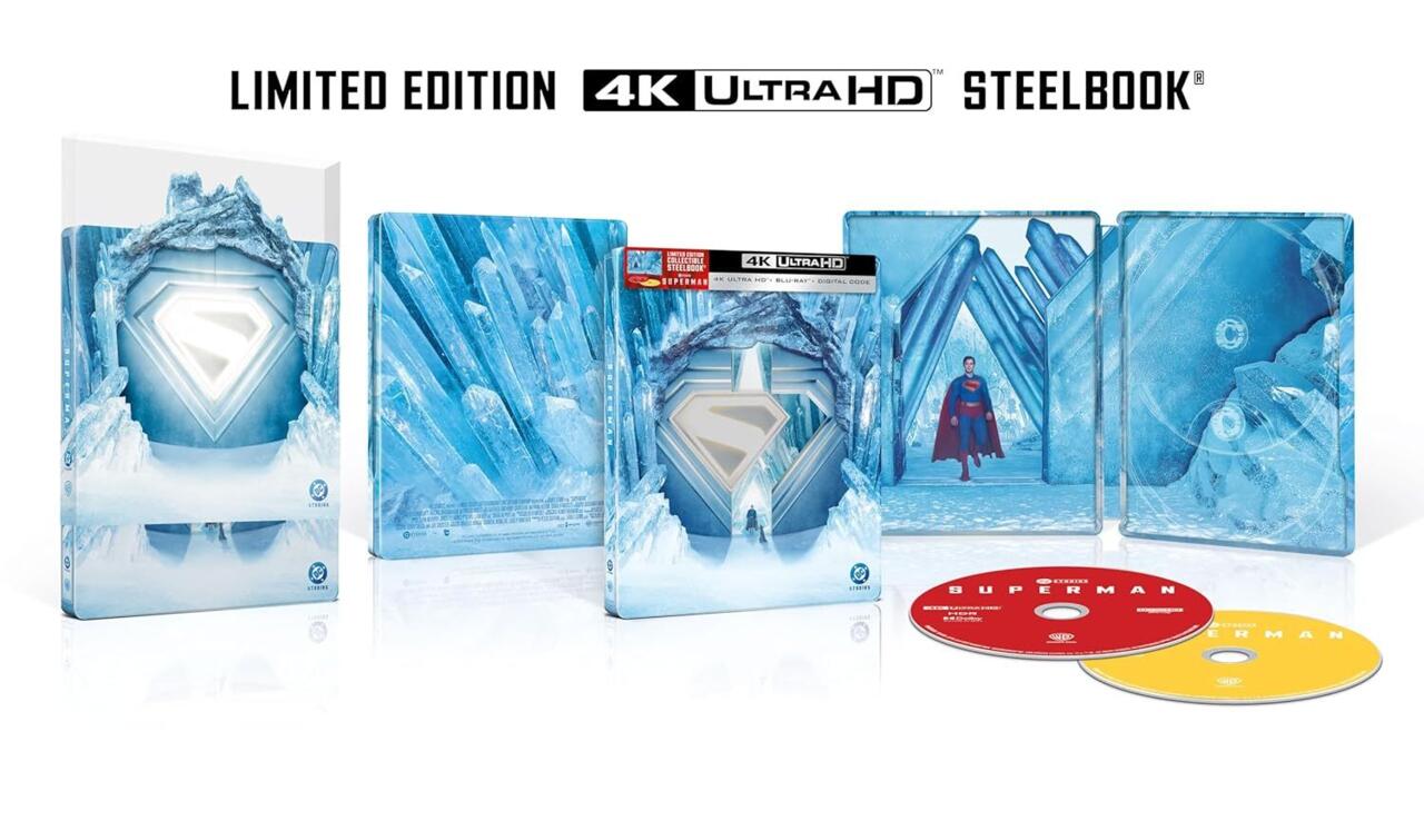 Superman 4K Steelbook Edition Blu-ray