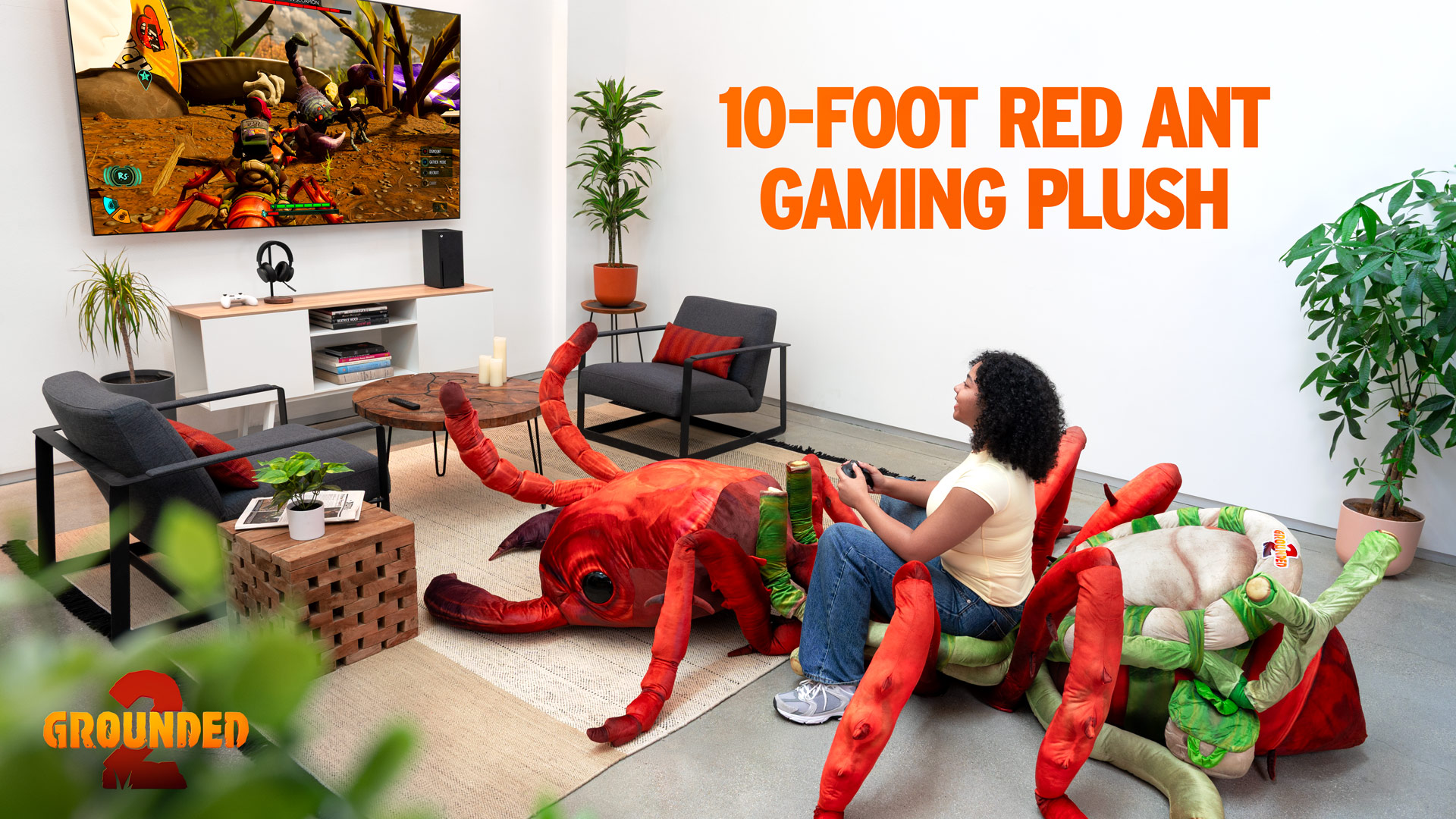 Grounded 2 Giant Plush Hero Image